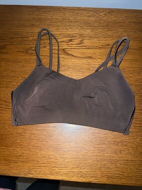 Women's Brown Seamless Bralette - lululemon size 6
